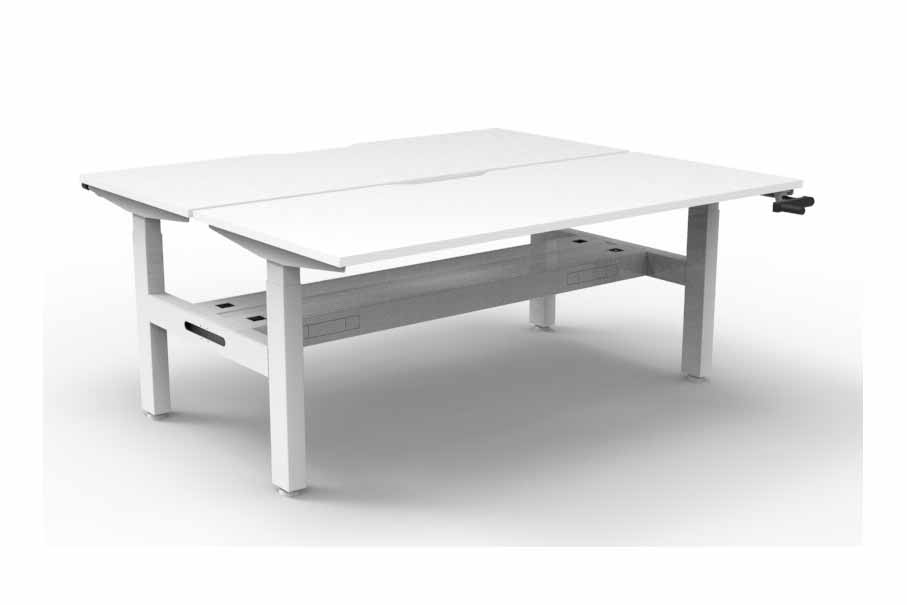 Boost Crank Double Sided Sit-Stand Workstation